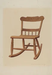 Barnets gungstol, ca. 1939.