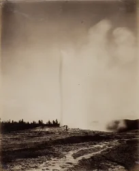 Old Faithful, 1871.