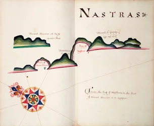 Nastras, Sydamerikas Stillahavskust