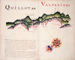 Quillota och Valpariso, Sydamerikas Stillahavskust