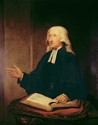 Porträtt av John Wesley (1703-1791) 1788