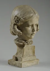 Byst av Elfrida Thornycroft, 1909