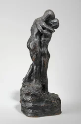 Modell till "Kyssen", ca 1916