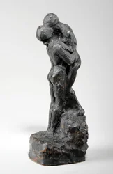 Modell till "Kyssen", ca 1916