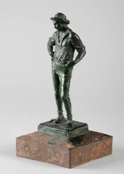 The Mower, ca 1884 (vax) (se även 440211)