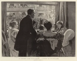 På Drury Lane Pantomime, a Vision of Fairyland