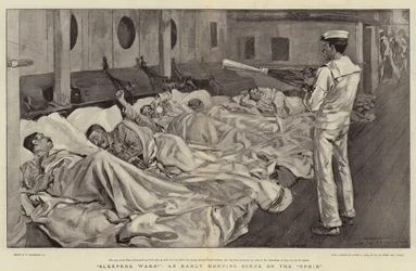 Sömnare, vakna!, en tidig morgonscen på Ophir