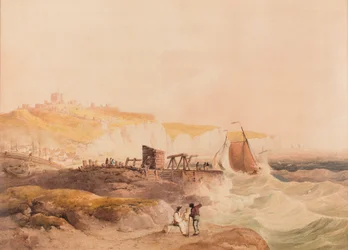 Dover, okänt datum (akvarell och blyerts på papper)