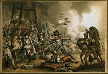 Var och en för sig själv, graverad av Thomas Sutherland, 1816 (färgad akvatint)