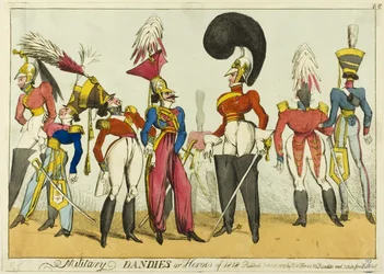 Militära dandys eller hjältar från 1818