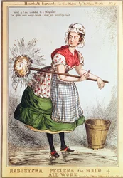 Robertena Peelena, allt arbetes hembiträde, nr. 4 från serien 