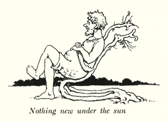 Inget nytt under solen (litho)