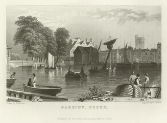 skällande, Essex