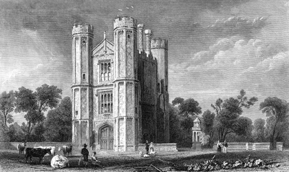 Leighs Priory, Essex, iliyochongwa na E. Young, 1832 swed