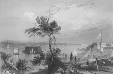 The Narrows från Fort Hamilton