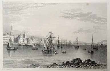 Waterford, Irland, graverad av W. Taylor