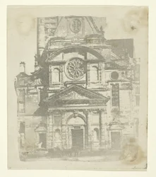 St Etienne du Mont, Fasad