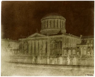 The Four Courts, Dublin (Paper Negative-Camera)