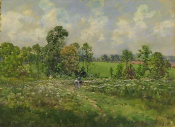 Blommig äng, 1910.