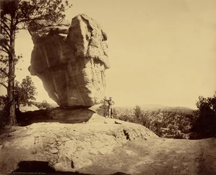 Balanserad klippa, Garden of the Gods, Colorado
