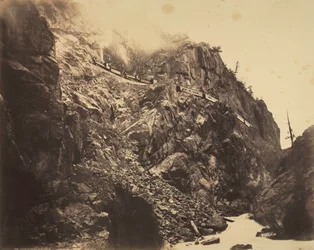 Canyon of the Rio las Animas, ca. 1882-1886.