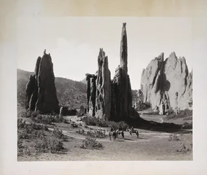 Cathedral Spires, gudarnas trädgård, Colorado