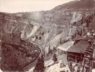 Gilman och Eagle River Canyon, ca 1880-90