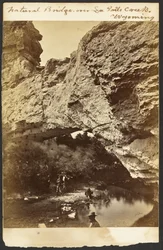[Naturlig bro, sedd ovanifrån, La Prêle Canyon, Wyoming]