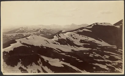 Saguachebergen från Mount Ouray