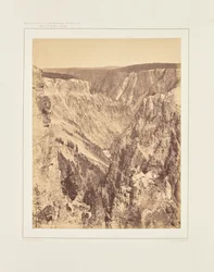 Grand Canyon, en engelsk mil nedanför fallen