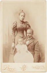 Matthew, Mary och Lawrence Taylor,ca. 1894 (foto)