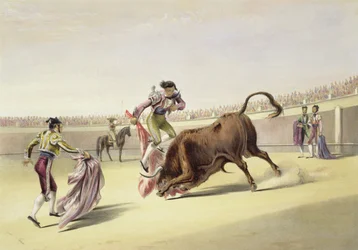 Språnget eller hoppet efter horn, 1865