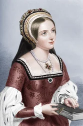 Katarina Parr 1512-1548, kung Henrik VIII:s sjätte hustru, 1851