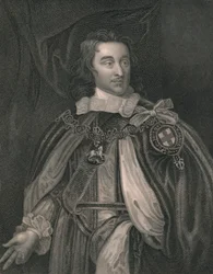 George Monk, hertig av Albemarle, början av mitten av 1800-talet.