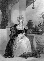 Marie Antoinette, drottning av Frankrike och Navarra, c1840-1860.