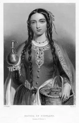 Matilda av Skottland, drottning av Henrik I, c1850-talet