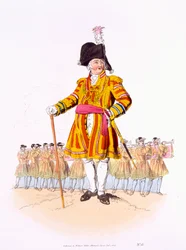 Lord Mayor, från "Costume of Great Britain", utgiven av William Miller, 1805.
