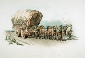 Scenvagn, 1805