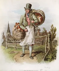 The Baker, illustration från 