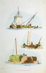 Traditionella Norfolk-båtar, 1814