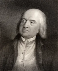 Jeremy Bentham, iliyochongwa na S. Freeman (1773-1857) kutoka 