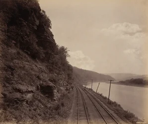 Cathedral Rocks, Susquehanna nära Meshoppen,ca. 1895 (foto)