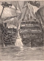 Attack mot Ville de Paris AD 1782