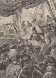 Boarding (litho)
