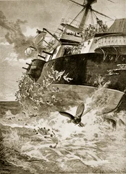 HMS Victoria kapsejsade, 22 juni 1893