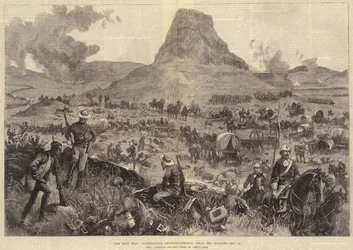 Zulukriget, Isandhlwana på nytt, hämta vagnarna, 21 maj