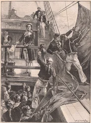 Myteriet vid Spithead: dra ner den röda flaggan AD 1797