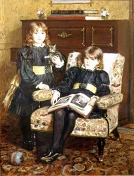 Porträtt av May och Violet Craik