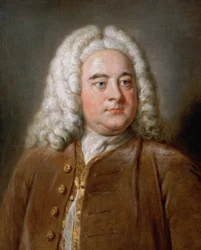 Porträtt av George Frederick Händel (1685-1759)