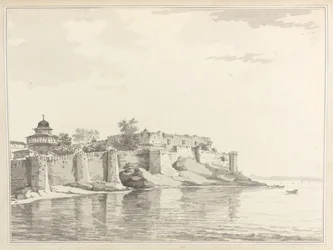 Vy över fortet i Allahabad